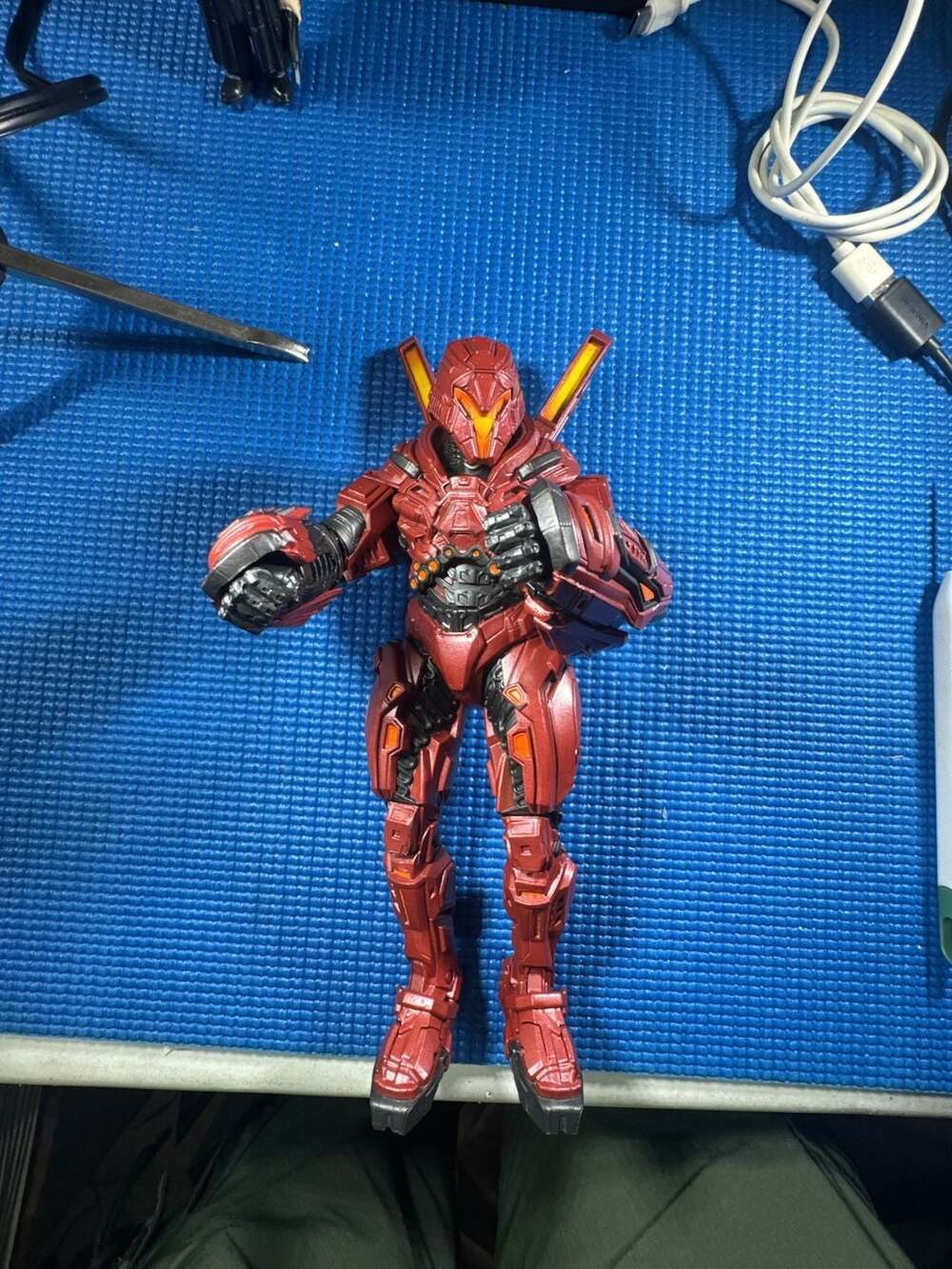 DC Multiverse Blue Beetle Movie Carapax Megafig Action Figure